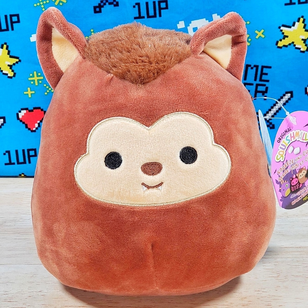 Squishmallow Wade the Werewolf 7" UltraSoft Stuffed Halloween Kids Toy Plush NWT